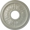 Ekena Millwork Tirana Ceiling Medallion (Fits Canopies up to 4 3/4"), 13 7/8"OD x 3 3/4"ID x 1 1/4"P, Flash Copper CM13TIFCS - alternate 1